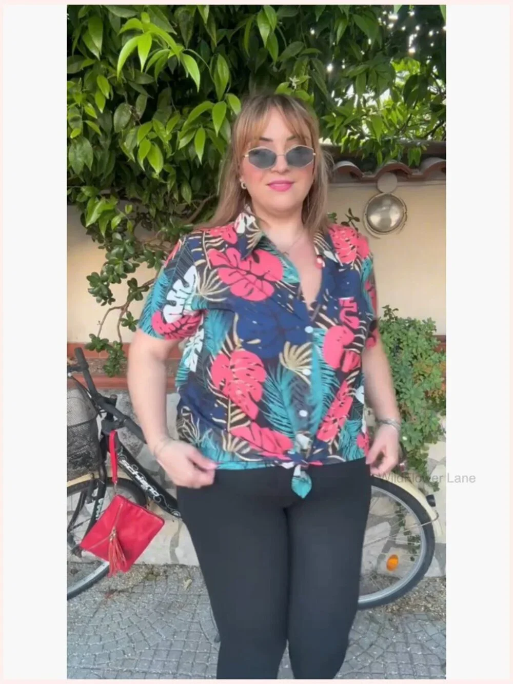 Plus Size Button Down Short Sleeve Shirt Cotton Roll Cuff Blouse 3XL 4XL 5XL